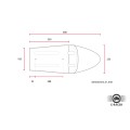 C-Racer Universal Cafe Racer Seat and Tail Fairing - SCR1 C-Racer Universal Cafe Racer Seat and Tail Fairing - SCR1